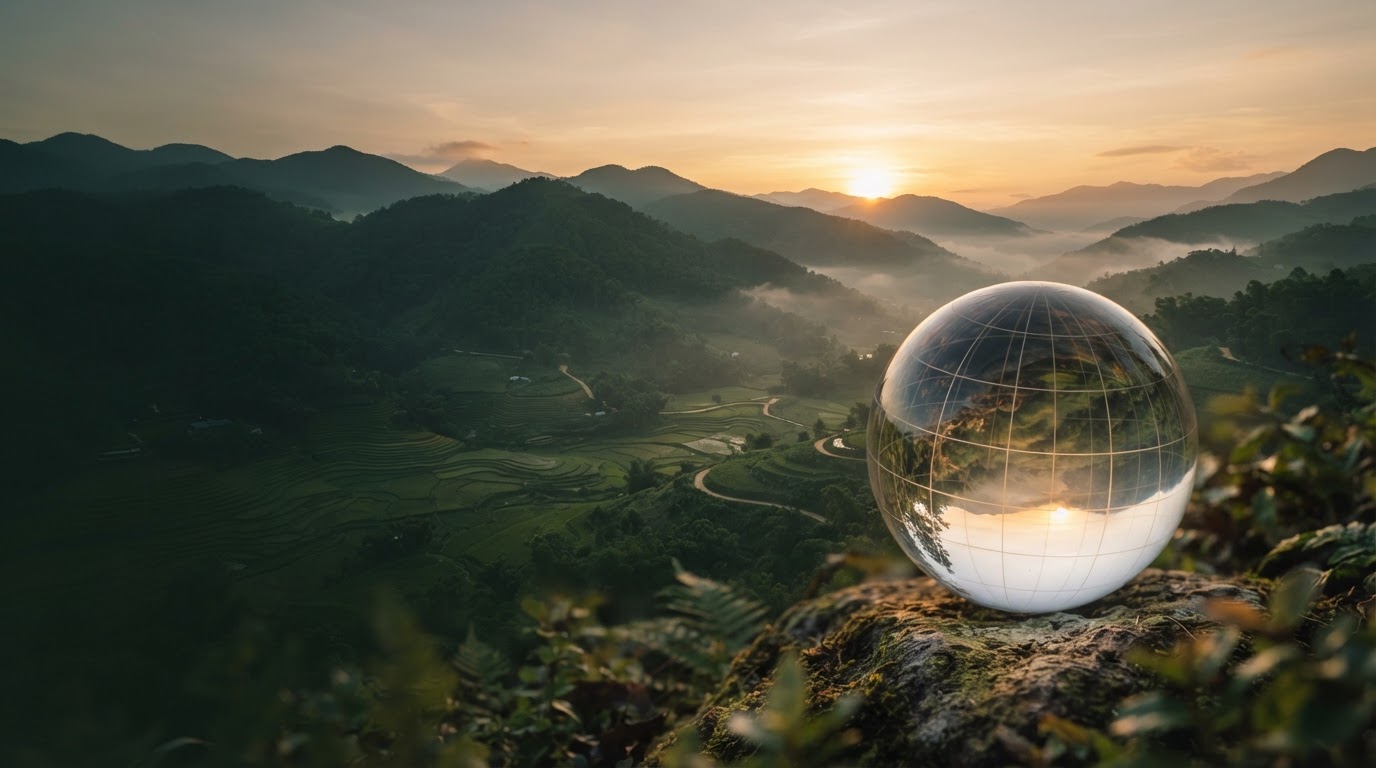 Landscape and global horizon